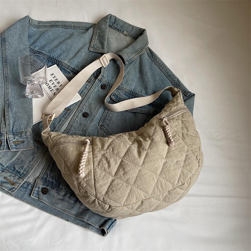 Женская сумка хобо, легкая сумка через плечо, большая вместимость, сумка через плечо