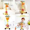 Plush Giraffe Animal Figure With Voice Activation For Kids Bedroom Decor
