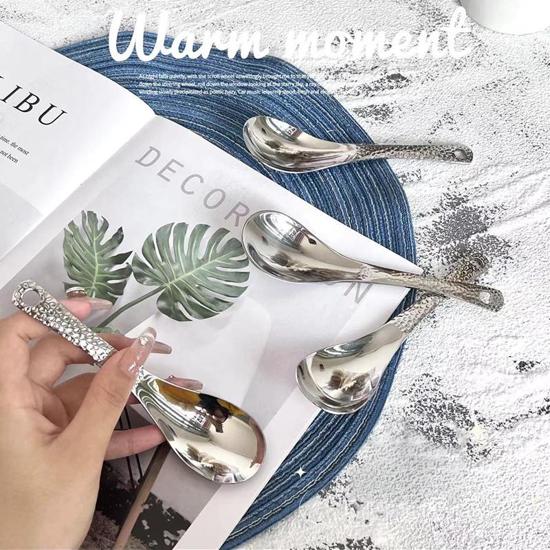 Ложки из нержавеющей стали Чайная ложка Кофейная ложка Десертная ложка для размешивания Суповые ложки Ложки из нержавеющей стали Для чая Кофе Мороженого