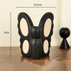 Ceramic Vase Black Butterfly Abstract Butterfly Shape Flower Vase Floral Arrangement Accessories Home Decoration Accessories
