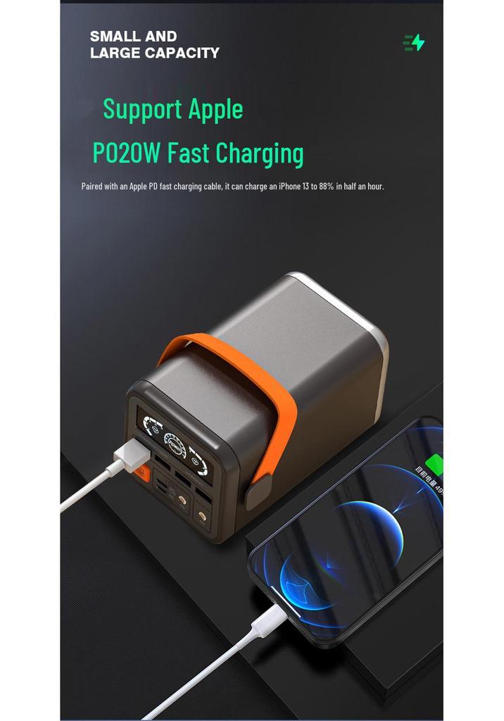 Мощный портативный power bank для кемпинга для быстрой зарядки 100 000+ устройств