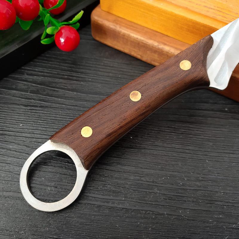 5Cr15Mov Stainless Steel Boning Knife Butcher Knife Household Slicing Knife Meat Cleaver Fruit Knife Outdoor Knife