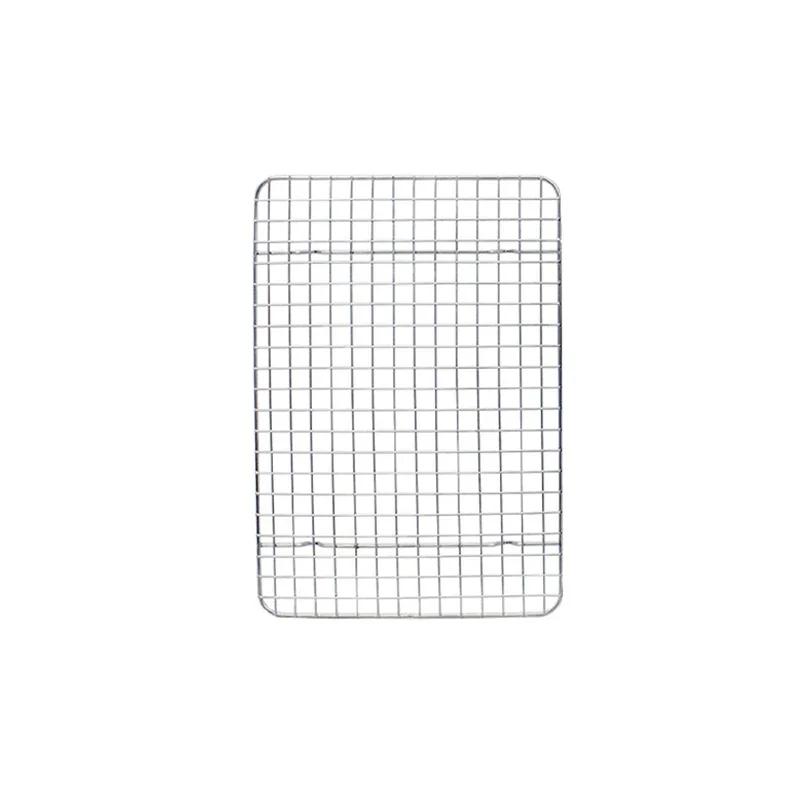 Антипригарная стойка для охлаждения, стальные хлебопекарные инструменты для выпечки торта, бисквита, печенья, противень, решетка для охлаждения из нержавеющей стали, инструменты