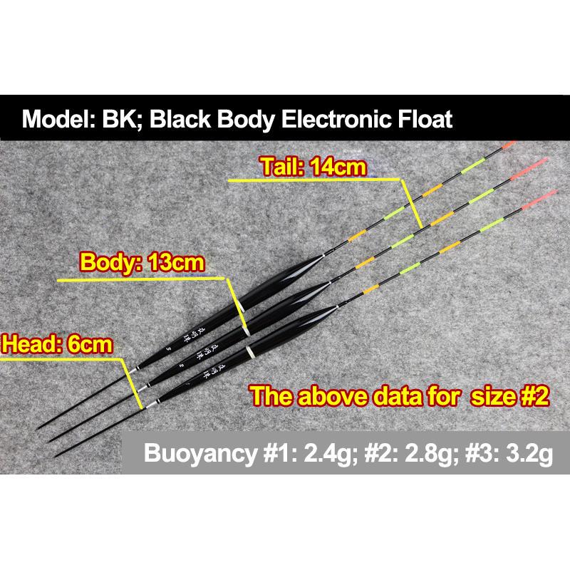 2 шт. электронный светящийся поплавок для ночной рыбалки китайского типа, поплавок для дневной и ночной удочки, поплавки для рыбалки + батарея внутри