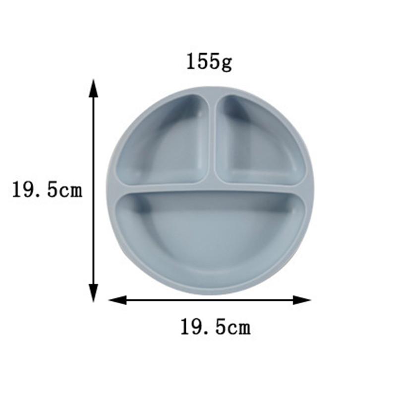 5 шт./компл. набор посуды для кормления детей, мягкая силиконовая миска, тарелка, нагрудники, ложка, вилка, чашка, детская посуда