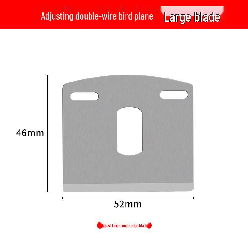 Деревообрабатывающий рубанок-птица 44/52 мм для обрезки кромок, мини-роликовый рубанок