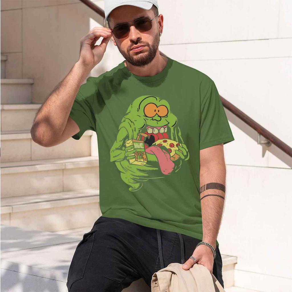Slimer Tshirt Beach Hippie T Shirts Unisexs O Neck 4xl 5xl 6xl Tees Short Sleeve Streetwear Tshirt 2026 New Model