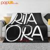 Рита Ора Phoenix Tour Let You Love Me Ультрамягкое одеяло Покрывало Зимнее Покрытие для дивана Постельное белье