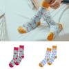 Winter Funny Animal Printed Flamingo Men Sock Elastic Cotton Casual Adult Sock