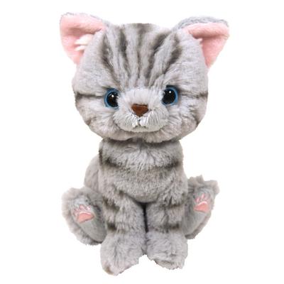 SunLemon Котенок Американская короткошерстная Серый Мягкая игрушка Кот 15 x 17.5 x 6.8 см