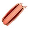 Tory Burch Miller Adjustable Detachable Strap Pebbled Leather Mini Shoulder Crossbody Bag Women bags Coral-Pink 158488-650