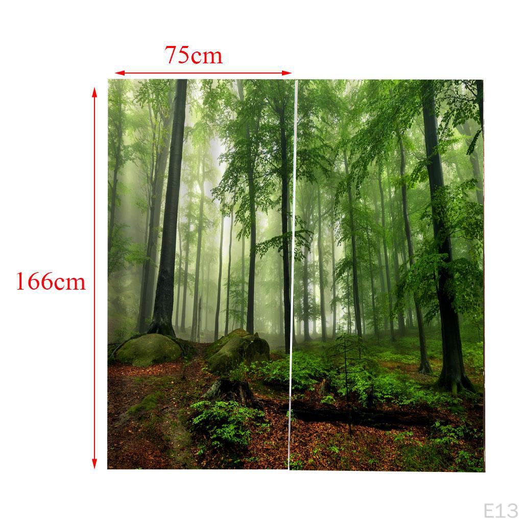 3D шторы 2 панели для декора гостиной спальни, люверс/окно, 65x59 дюймов