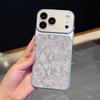 Оригинальный чехол для телефона с текстурой крокодиловой кожи для iPhone 17 Air 16 15 14 13 Pro Max, с большим окном для камеры, защитный от ударов