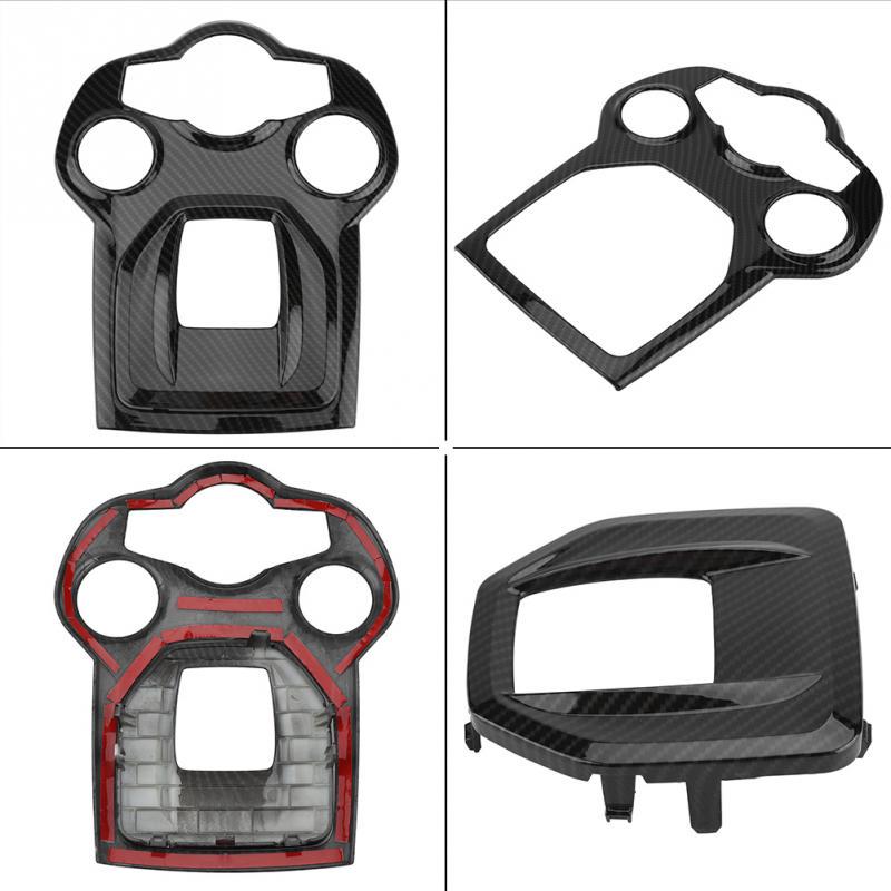 Углеродное волокно стиль ABS салон автомобиля центральная консоль панель переключения передач отделка для Alfa Romeo Giulia 2016 2017 2018 Stelvio 2017