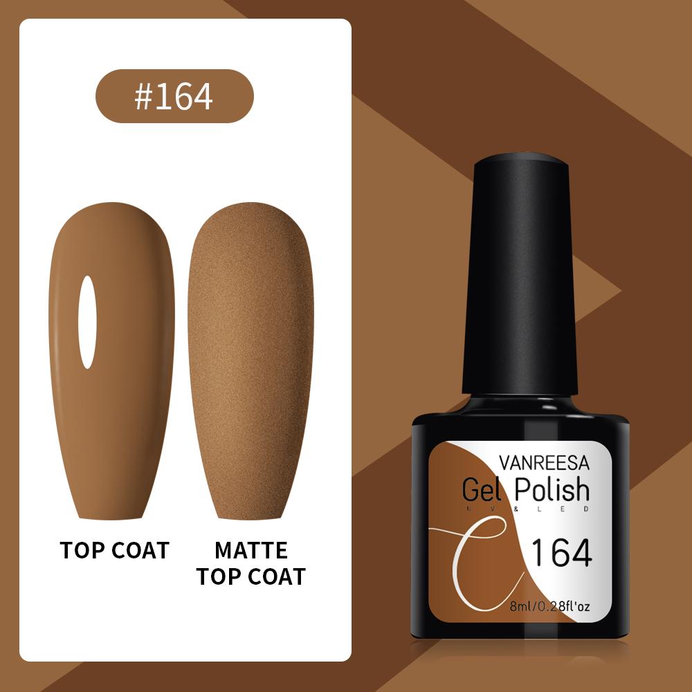 VANREESA Набор гелей для ногтей 111 цветов Гель-лак для ногтей Soak Off Базовое покрытие Верхнее покрытие Маникюр для ногтей УФ-светодиодный полуперманентный лак Стойкий гель для дизайна ногтей