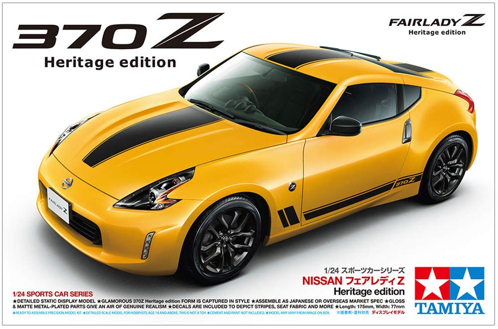 TAMIYA Sports Car Series Nissan Fairlady Z Heritage Edition Plastic Model Assembly Kit 24348 1/24 No.348 (Car)