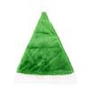 Santa Hat for Women Men Plush Velvet Christmas Hats Soft Holiday Dress-up Accessory for New Year Party Supplies