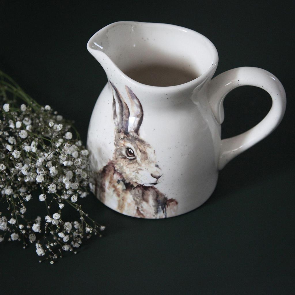 Meg Hawkins Jug - Hare 21 X 15.2 X 18cms