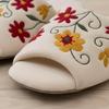 Sybilla Senko Flower Garden 2 Size M 47125 Slippers, (approx. 22-24cm), Pink,