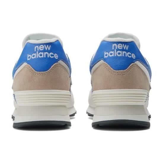 New Balance 574 Низкие Белые Синие - U574UY2