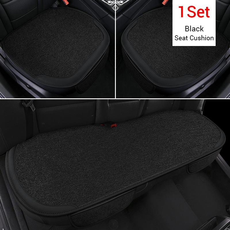 SEAMETAL Льняной Чехол-протектор для автомобильного сиденья Защита салона Автомобильные сиденья Подушка Четыре сезона Универсальный Дышащий Чехлы для сидений Автомобильные товары