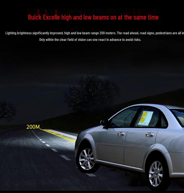 Совместимая передняя фара в сборе для Buick Excelle (2008-2012)