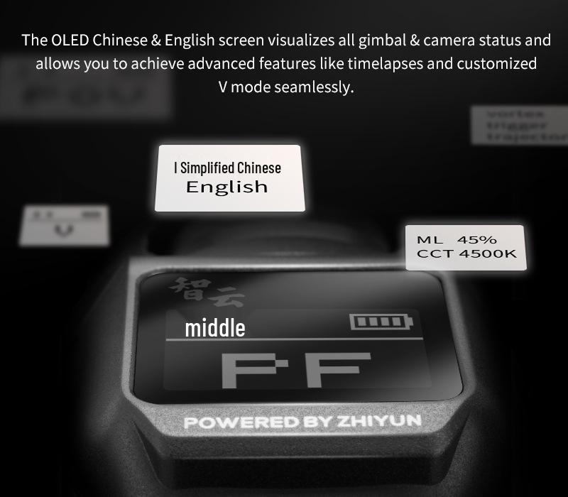 Zhiyun Weebill 3 Ручной стабилизатор для беззеркальных и DSLR камер - Стабилизация видеосъемки.