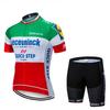 Cycling Team Club Short Sleeve Jersey Bike Riding Roller Skating Running Outdoor Sports Quick Dry Stretch Fabric Unisex