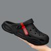 Summer Slippers Men Classic Hole Shoes Comfy Soft Sole Outdoor Indoor Men's  Garden Clogs Beach Shoes Slides