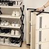 Simple Shoe Rack Without Installation, Multi-storey Indoor Household Door Folding Dormitory Shoe Storage Cabinet