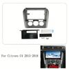 For Citroen C4 C-QUATRE 2015-2018 9Inch MANUAL AC Radio Fascia Frame Navigation Dash Panel Frame