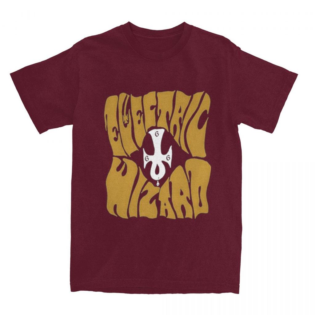 Золотой Электрический Волшебник для Мужчин Женщин Футболка Мерч Потрясающие Футболки Футболка Чистый Хлопок Взрослая Одежда