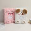 A5 Cartoon Plush Photocard Album Adorable Soft Compact Size Portable Loose Leaf Refillable Binder Cover Photo Album Sleeve