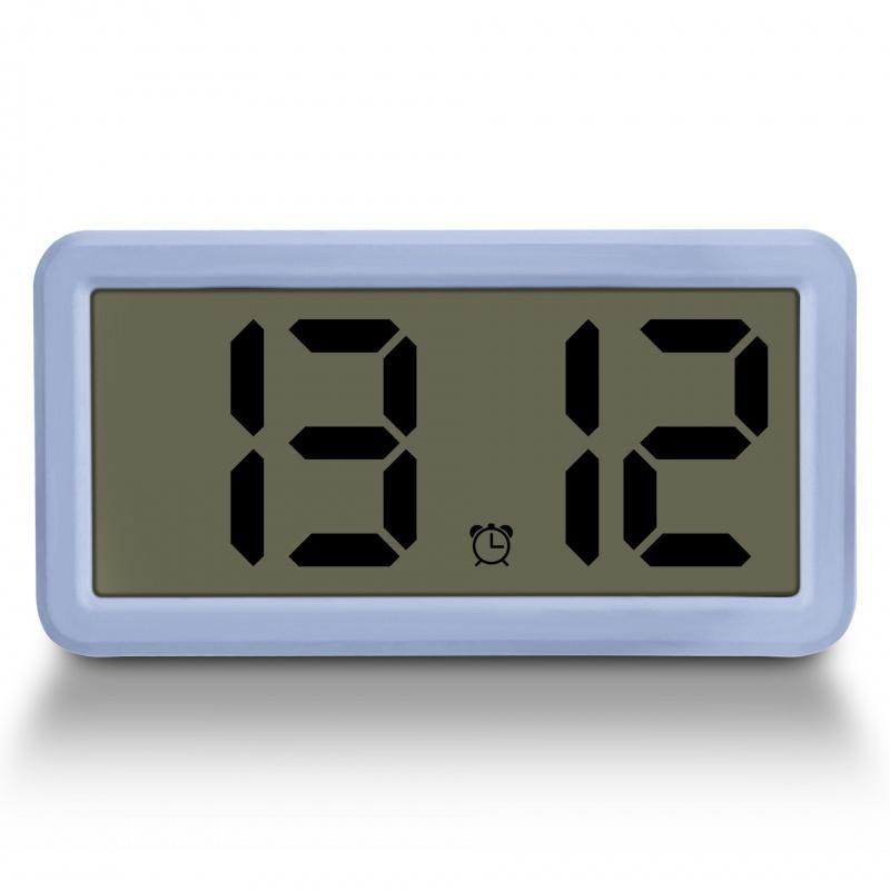 Цифровой будильник с питанием от батареек, отображение времени и даты, настольные часы с функцией повтора сигнала 12/24 ч, настенные ЖК-часы с батареей CR2032