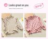 Girls' Floral Long-Sleeve Base Layer - Trendy Autumn/Winter Top for Kids
