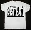 Винтажная футболка группы The Strokes Хлопок Все размеры от S до 4XL EE1196 Унисекс Футболка