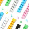 10pcs Silicone Cable Protector Spiral Winder Cord Saver Cover for USB Charger Phone Cable Accessories Durable Wire End Organizer
