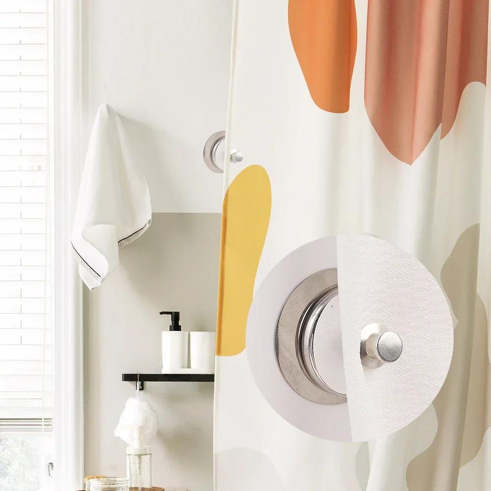 Magnetic Curtain Button Clips Nail Free Detach Curtain Magnet Buckles Prevent Light Window Screen Close Home Decor Accessories