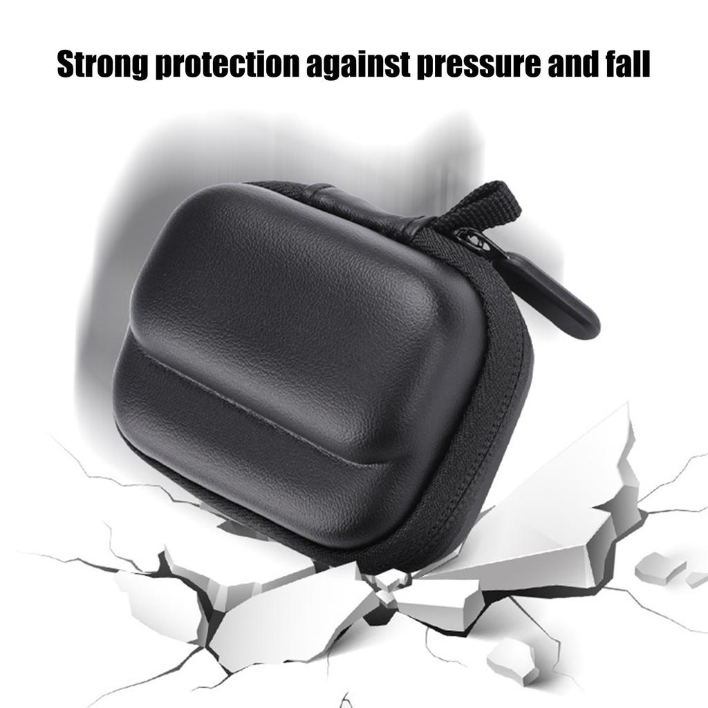 Портативный дорожный чехол для камеры Insta360 GO 3, сумка для хранения с мягкой подкладкой, водонепроницаемый (черный)