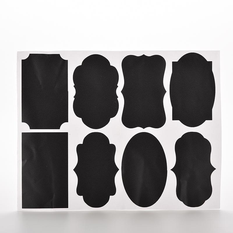 40/80/120 шт., домашняя классная доска, маркер для специй, водонепроницаемые этикетки, наклейки, бирки для бутылок, этикетка для доски