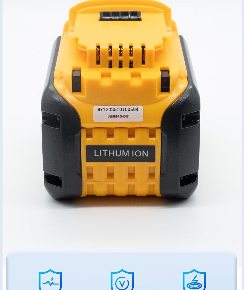 Совместимая батарея 6.0A для инструментов DeWalt 20V-60V