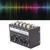 Separate Volume Knobs Stereo Mini Mixer Support 4 in 1 Out Stereo Splitte  Console
