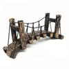 1Pc Aquarium Ornament Decoration House with Bridge for Fish Tank