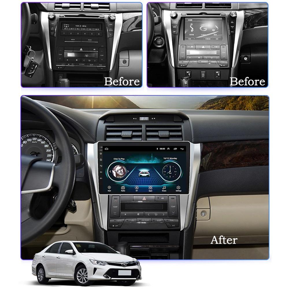 Android Car Radio For Toyota Camry 7 V50 55 2015-2017 Multimedia Player Head Unit Stereo GPS Navigation BT WIFI 1+16GB
