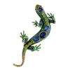 New Crystal Lizard Brooches for Women and Men Animal Pins Summer Shining Rhinestone Brooch Jewelry Kids Accessories