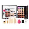 1 Set 40 Mascara Eyeshadow Color Eyeshadow Palette Brush Eyeliner Eyebrow Pencil Combo Set Beginners