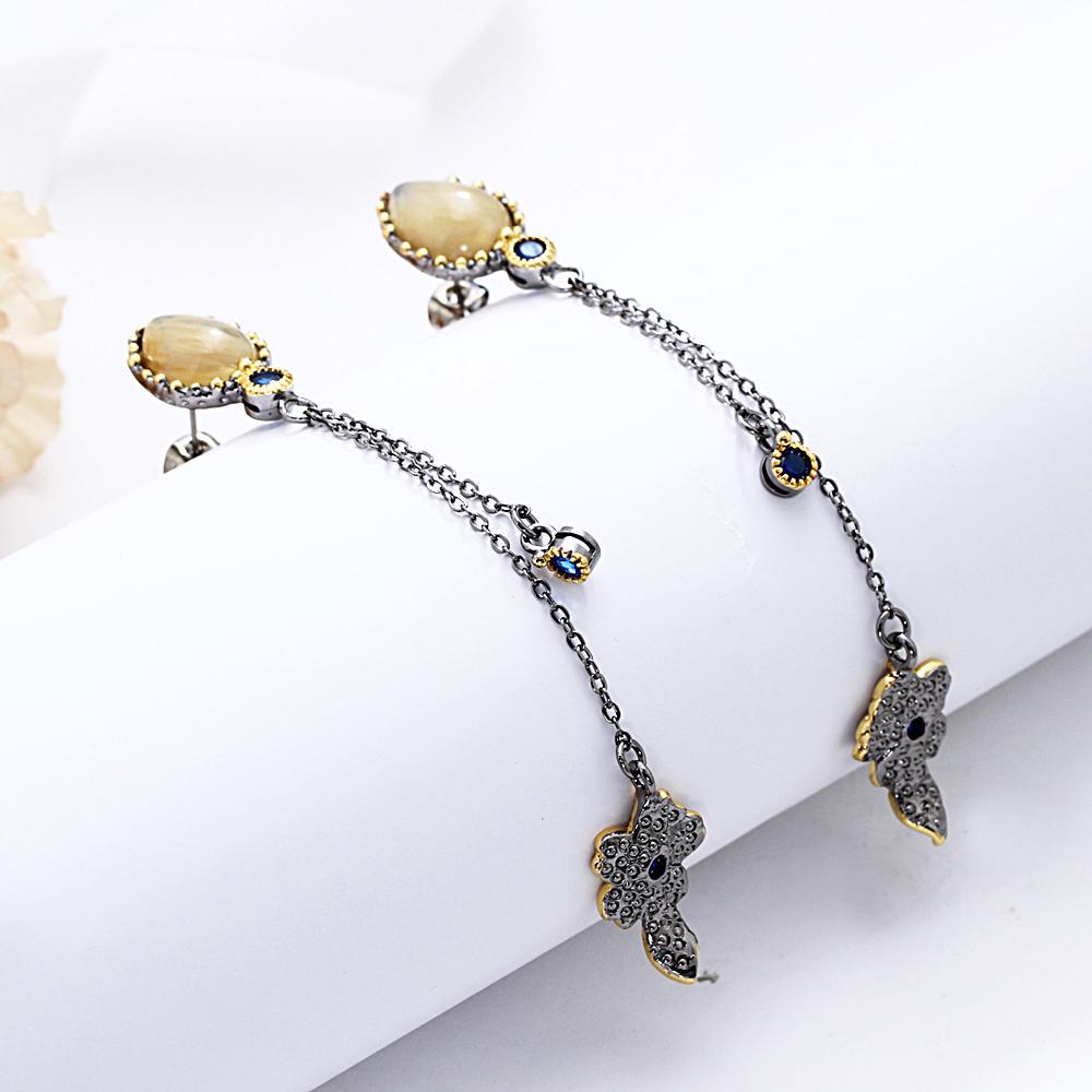 YLKBTY Женские серьги с подвесками