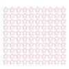 100PCS Paper Clips Cute Star Shape Metal Plating Bright  Small Paperclips for Office School H