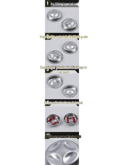 XT5 Seat Adjustment Switch Decorative Cover: Fits 16 Models with Electroplated Seat Back Button and Bright Patch