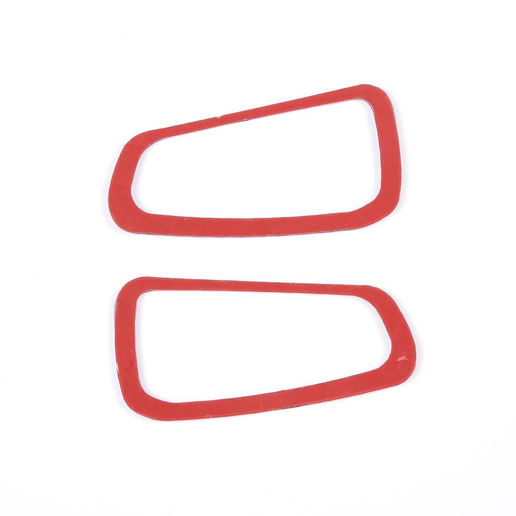 For Corvette C8 -Up Carbon Fiber A-Pillar Air Vent Frame Trim Cover Stickers